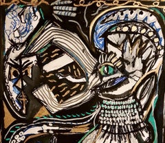 Il grido della notte - Timothy Archer, 21° secolo, Disegno figurativo contemporaneo