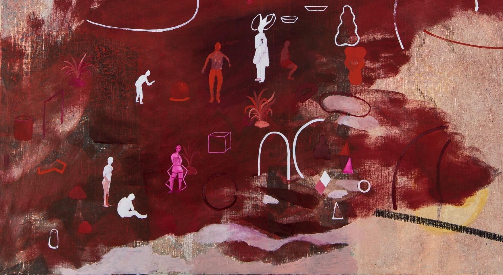 Selective memory #3 - Hélène Duclos, 21st Century, Contemporary painting For Sale 1