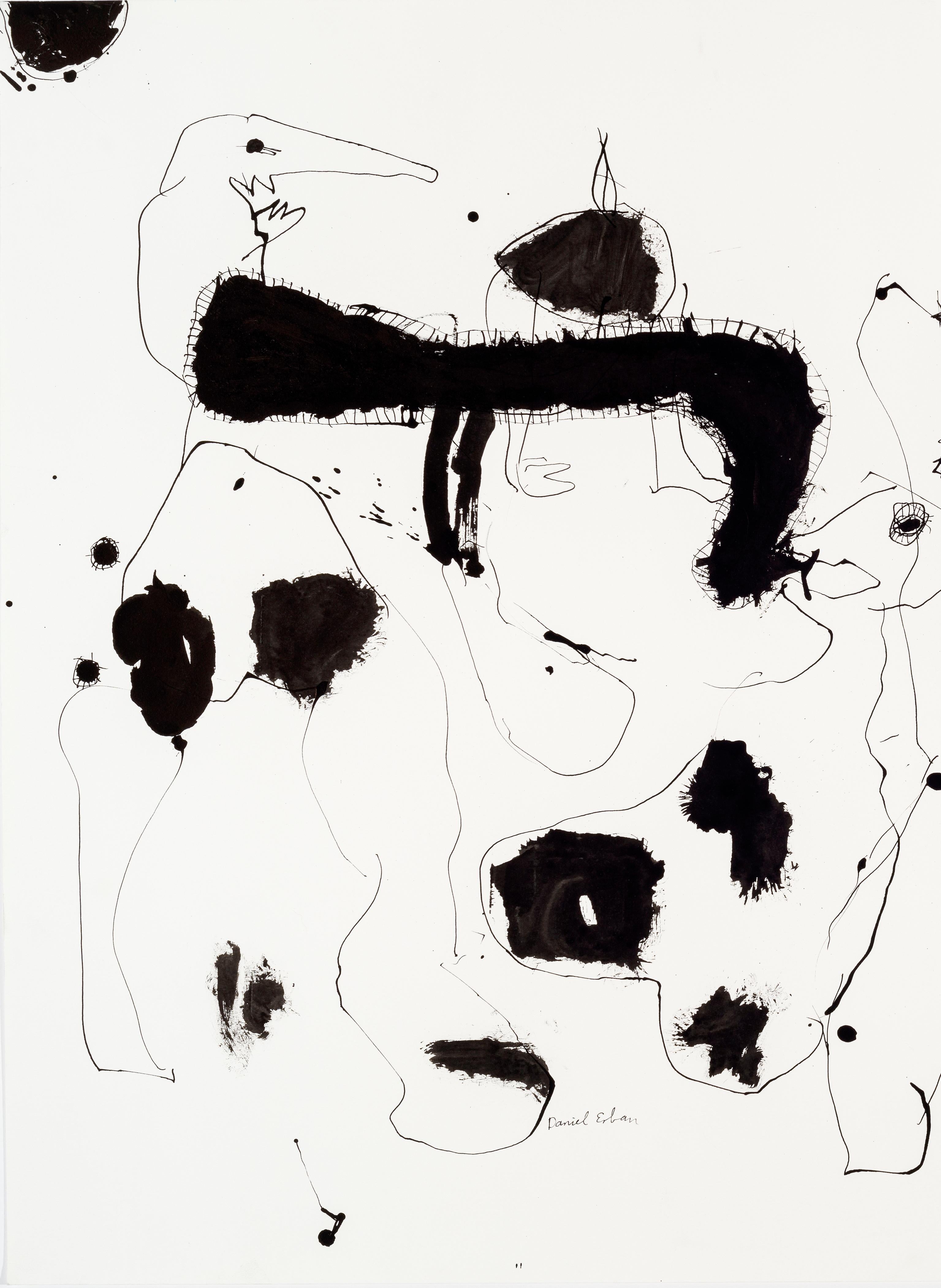 Parla meno di quello che sai - Daniel Erban, 21° secolo, Disegno figurativo in vendita 2