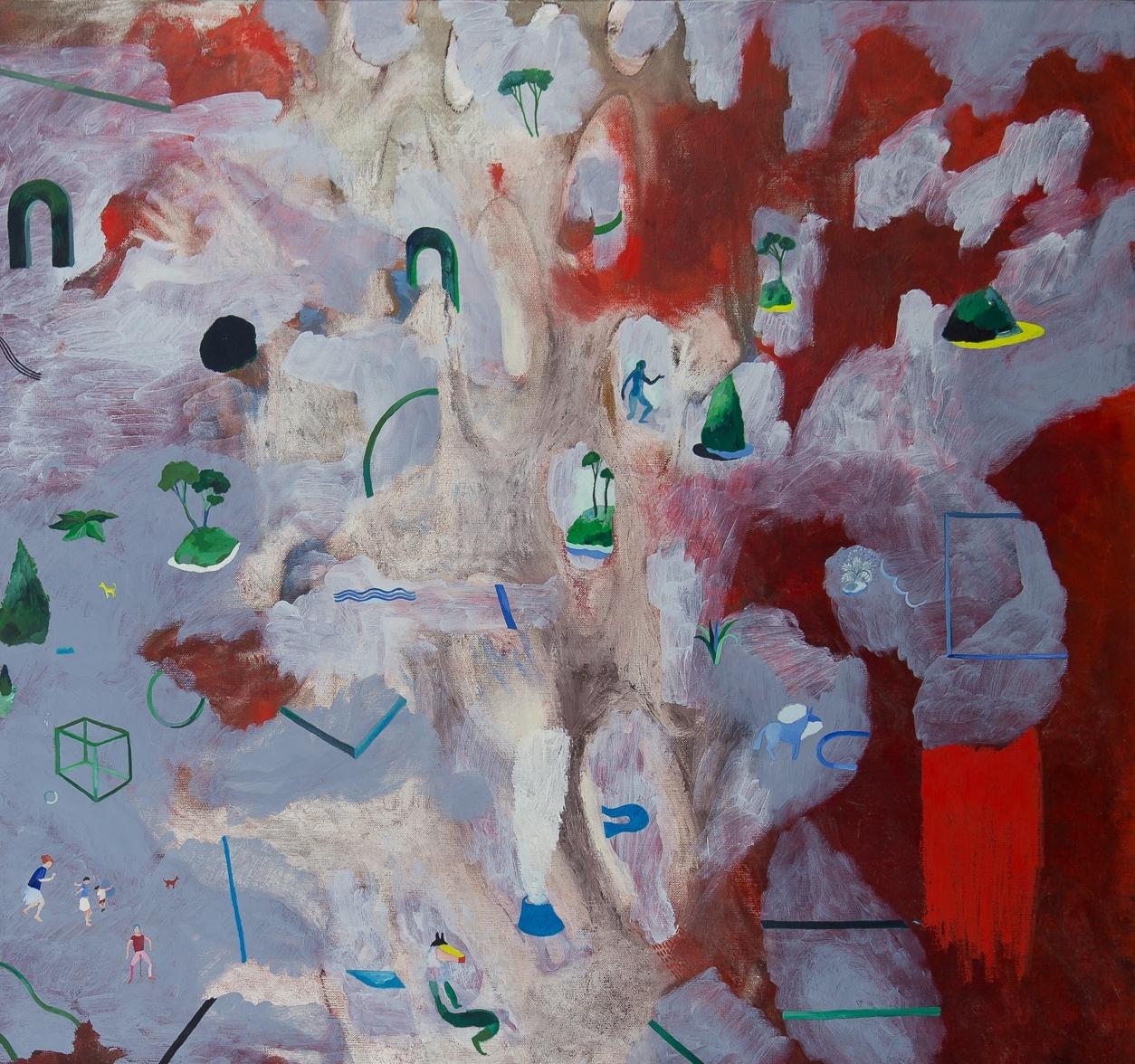 Memomia selettiva #1 - Hélène Duclos, 21° secolo, Pittura figurativa in vendita 1