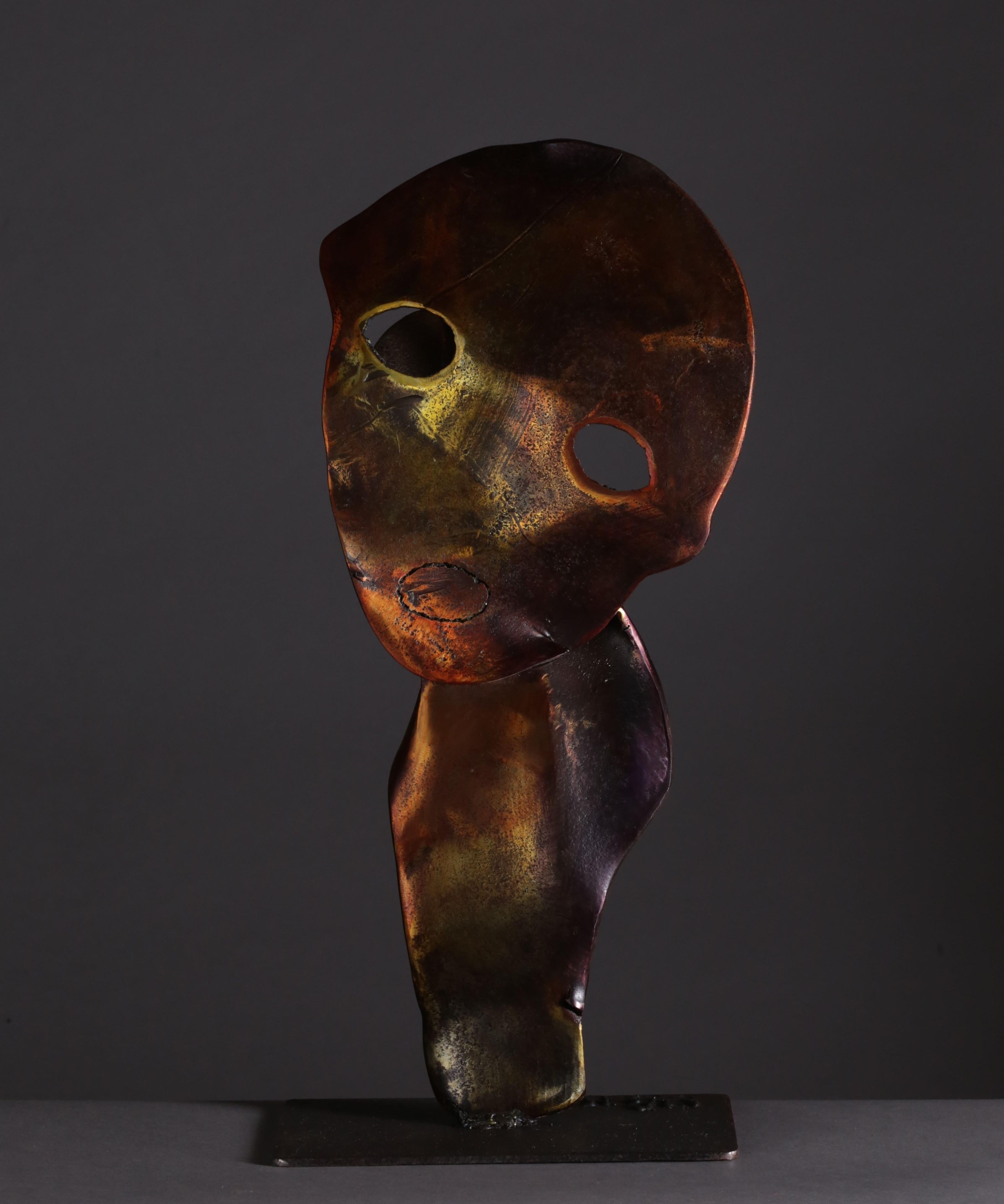 Pliegue - Haude Bernabé, Siglo XXI, Escultura contemporánea en metal, Arte figurativo