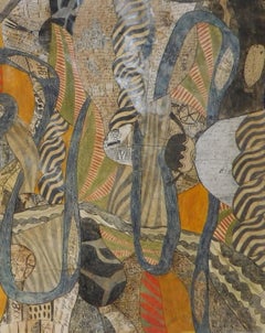 Mapa ed Veneiys #968- Geneviève Seillé, 21. Jahrhundert, Outsider-Kunst, Figurativ