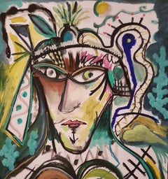 The Caravanserail mistress-Timothy Archer, 21st Century painting, Figurative art