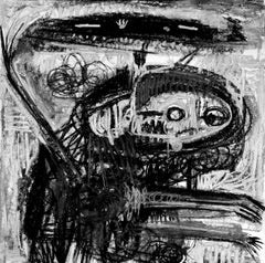 Untitled - Parmis Sayous 21st Century drawing, Iranian contemporary painting