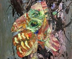 Canceled if found out - Julien Wolf, Contemporary Expressionist Painting