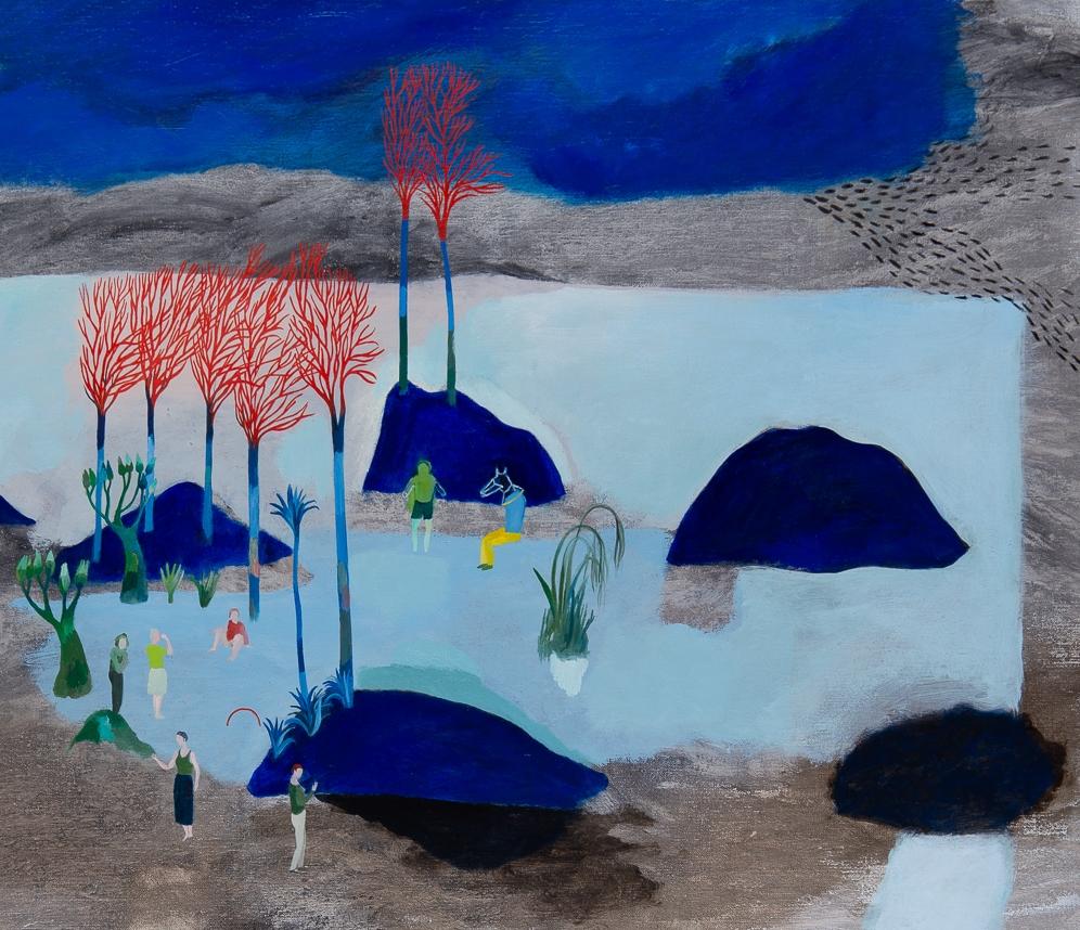 Cambiamento impercettibile #3 - Hélène Duclos, 21° secolo, Figurazione contemporanea in vendita 1