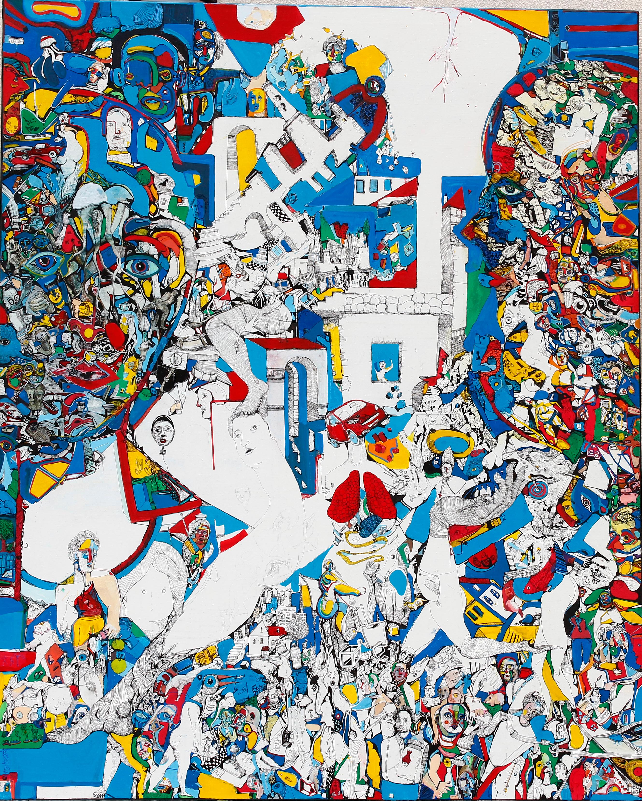 Paradigm - Antoine Néron Bancel, 21st Century, Contemporary figurative painting