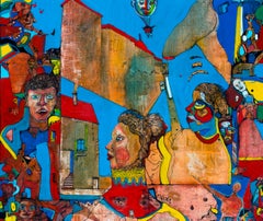 Amazonia – Antoine Nron Bancel, 21. Jahrhundert, Zeitgenössisches figuratives Gemälde