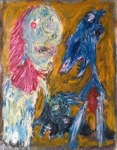 Récupération - Julien Wolf, 21e siècle, peinture expressionniste contemporaine