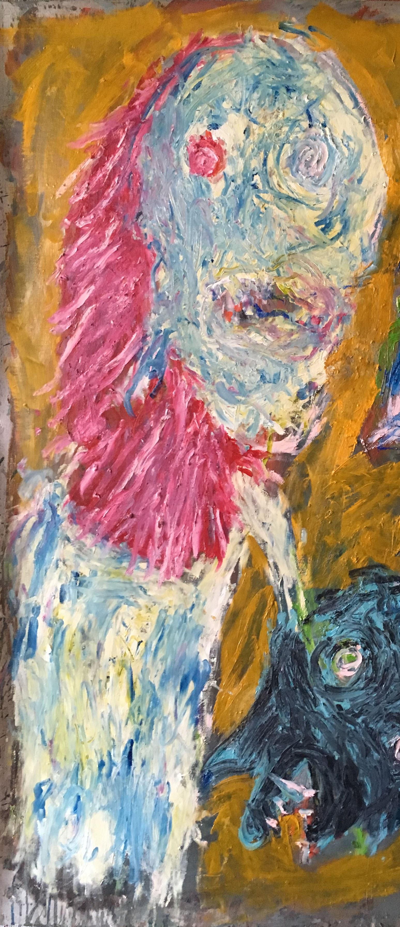 Recupero - Julien Wolf, 21° secolo, Pittura espressionista contemporanea in vendita 1
