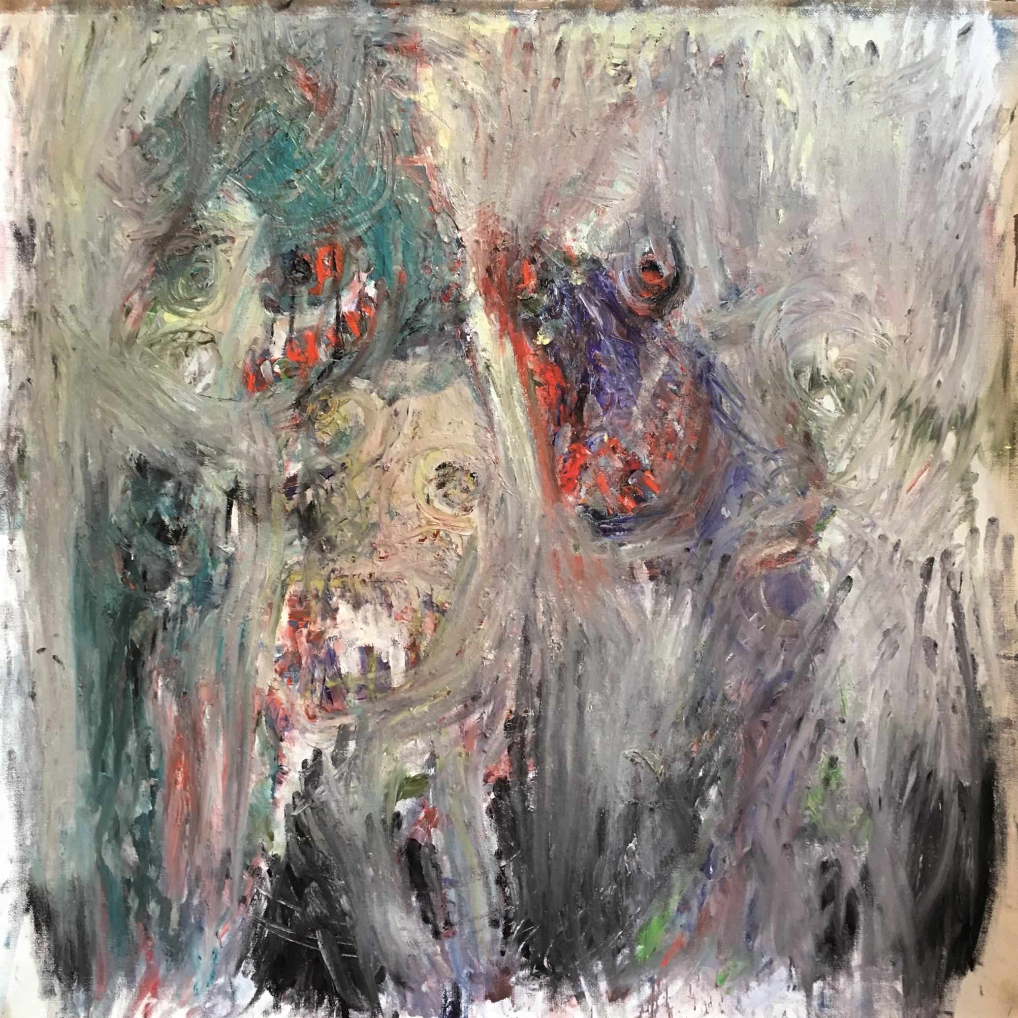 A partir de aquí, ¡2 horas y media de espera! Julien Wolf Pintura expresionista contemporánea