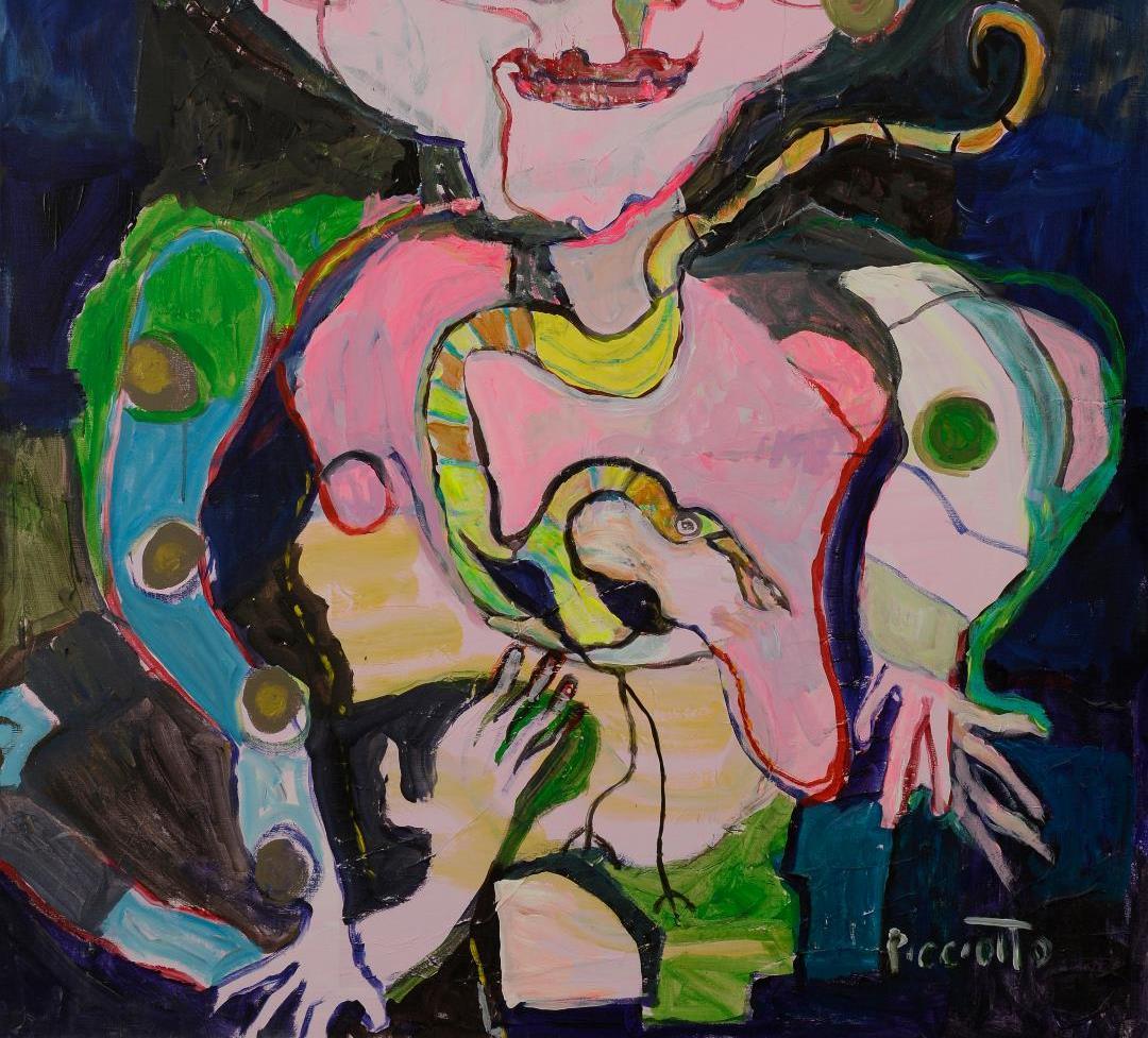 Magia - Simone Picciotto, 21° secolo, Pittura figurativa contemporanea in vendita 2