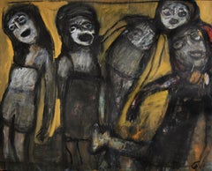 Haz una pose - Joanna Flatau, Arte contemporáneo, Pintura expresionista