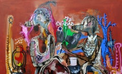 El amor es perfecto - William Bakaïmo, Siglo XXI, Pintura africana contemporánea