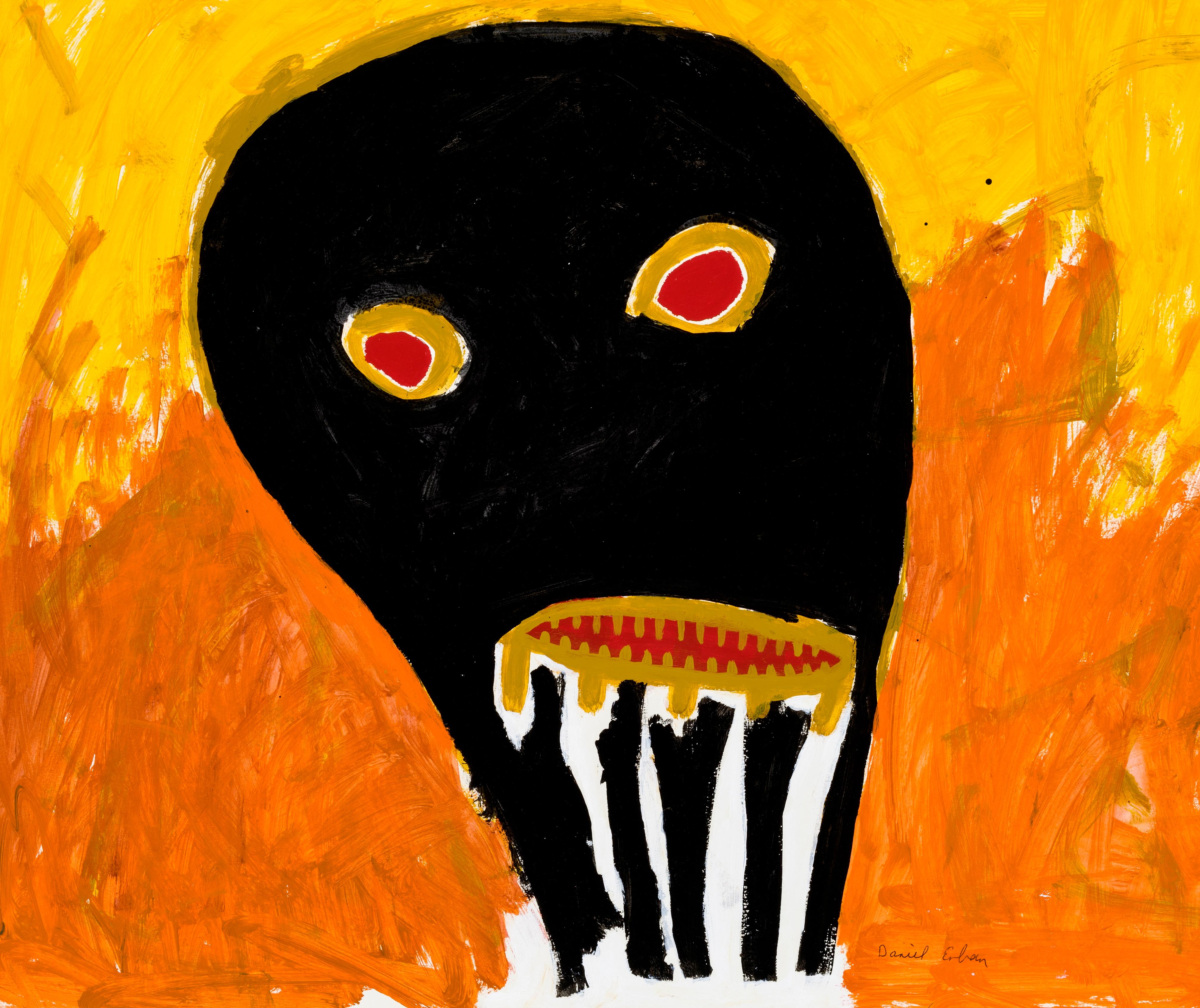 Desolate yet undaunted -Daniel Erban, 20th Century, Outsider art, Figurative For Sale 1