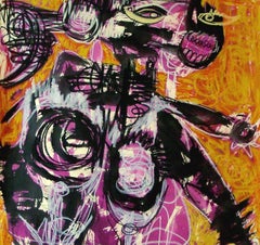 Untitled - Parmis Sayous 21st Century drawing, Iranian contemporary painter