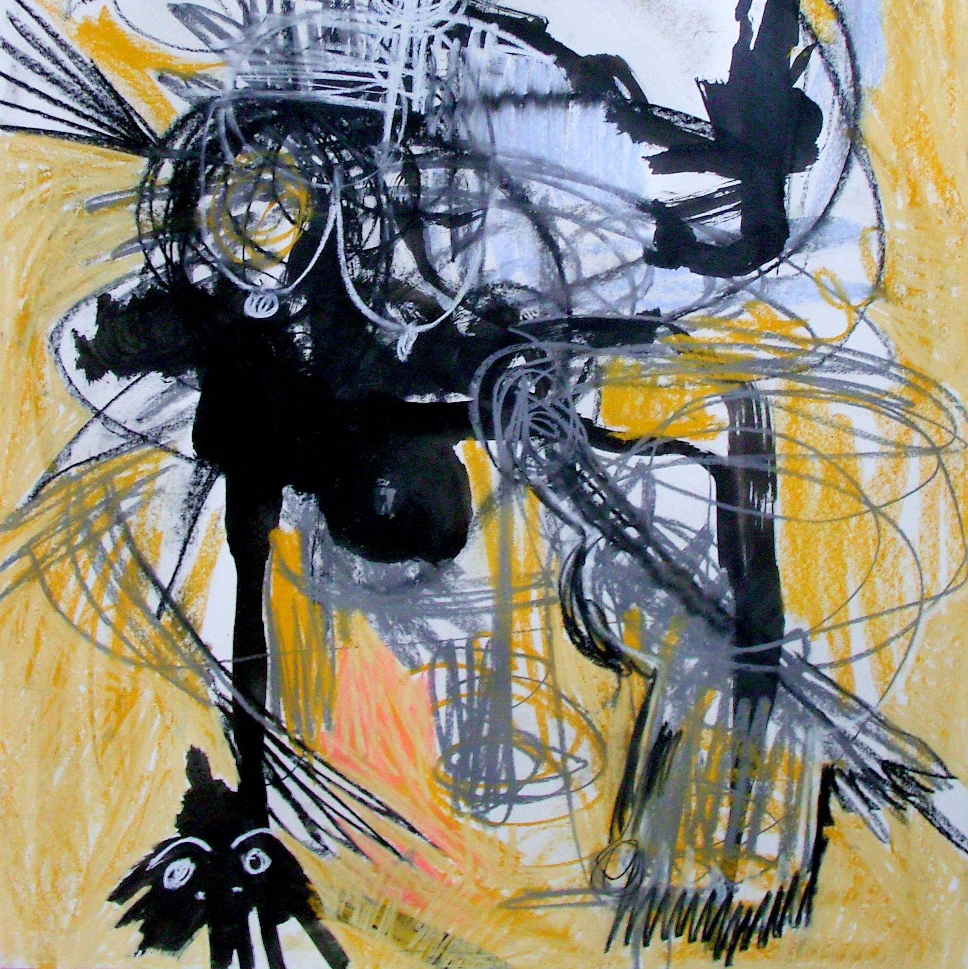 Untitled - Parmis Sayous 21st Century drawing, Iranian contemporary painter For Sale 2