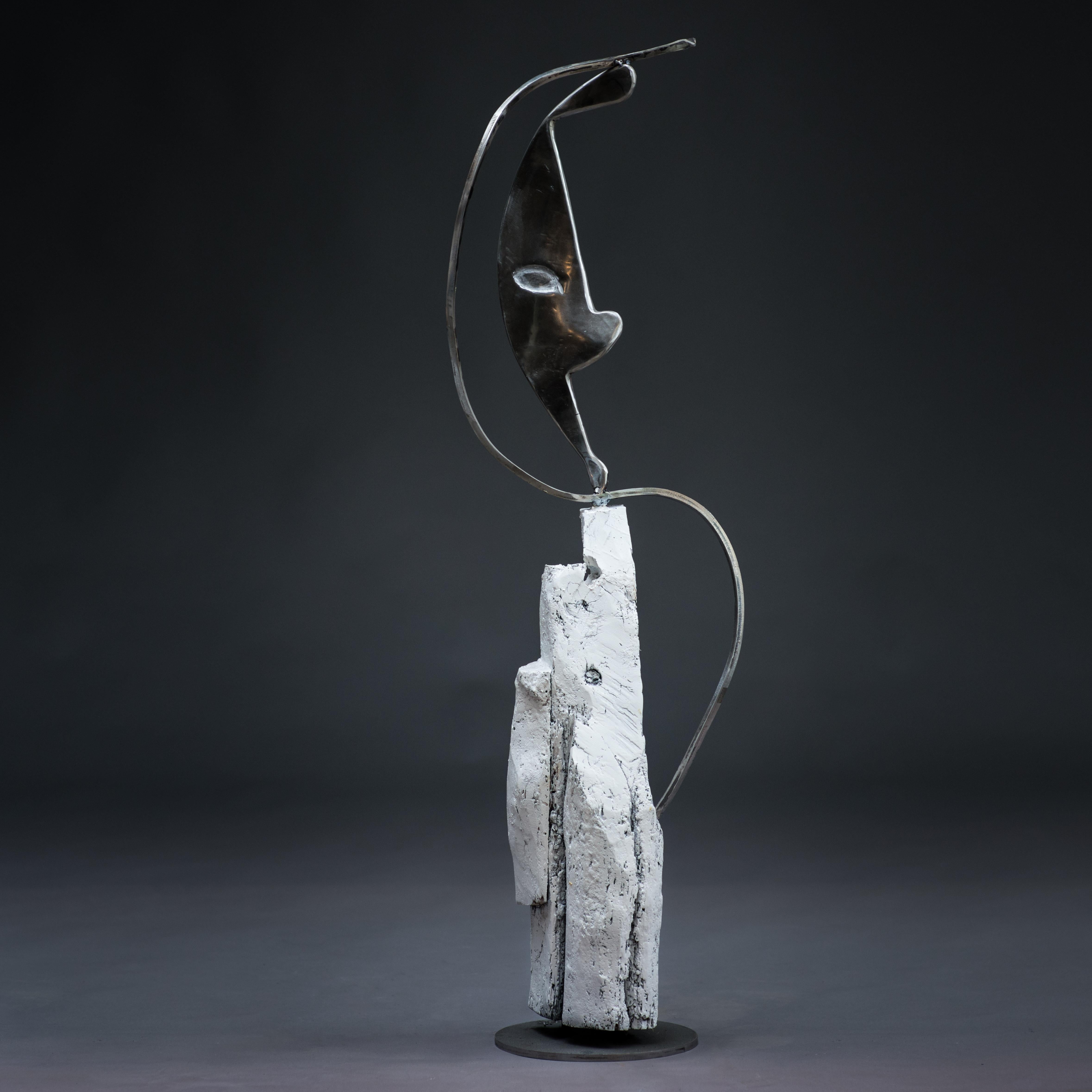 Parable - Haude Bernabé, 21st Century, Contemporary metal sculpture, figure