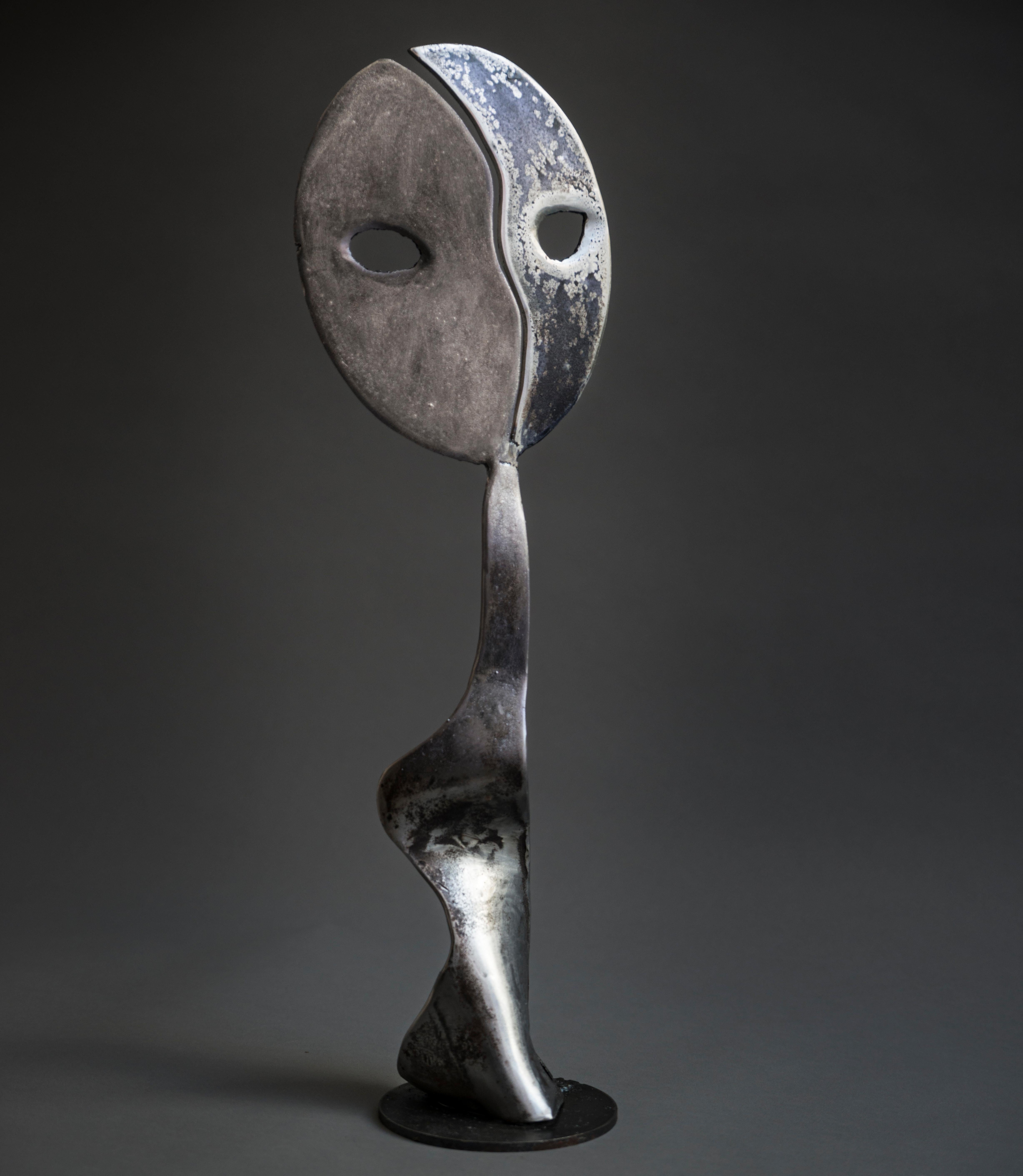 Moonshine - Haude Bernabé, 21. Jahrhundert, Contemporary Metallskulptur, Figur