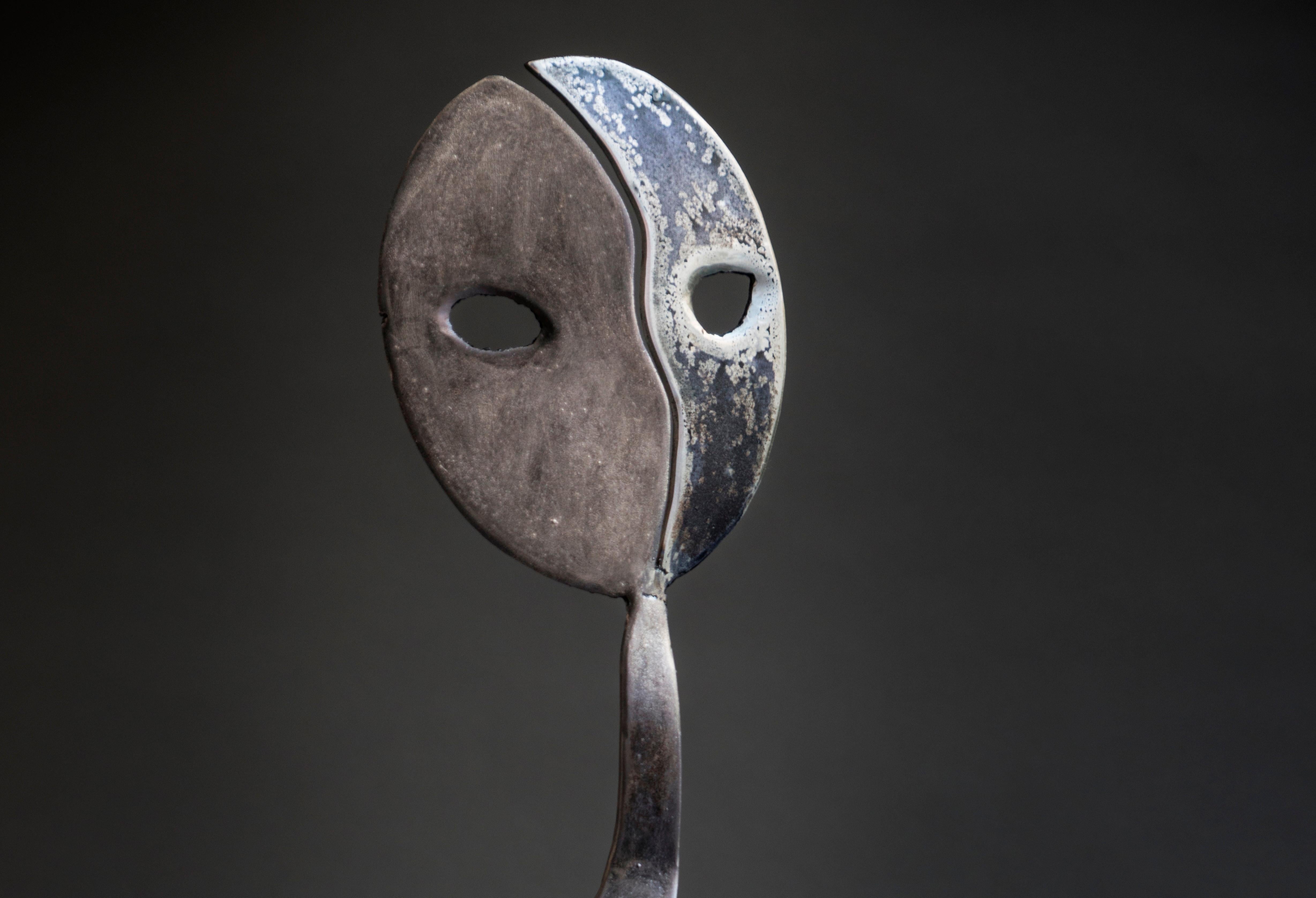 Moonshine - Haude Bernabé, 21. Jahrhundert, Contemporary Metallskulptur, Figur im Angebot 1