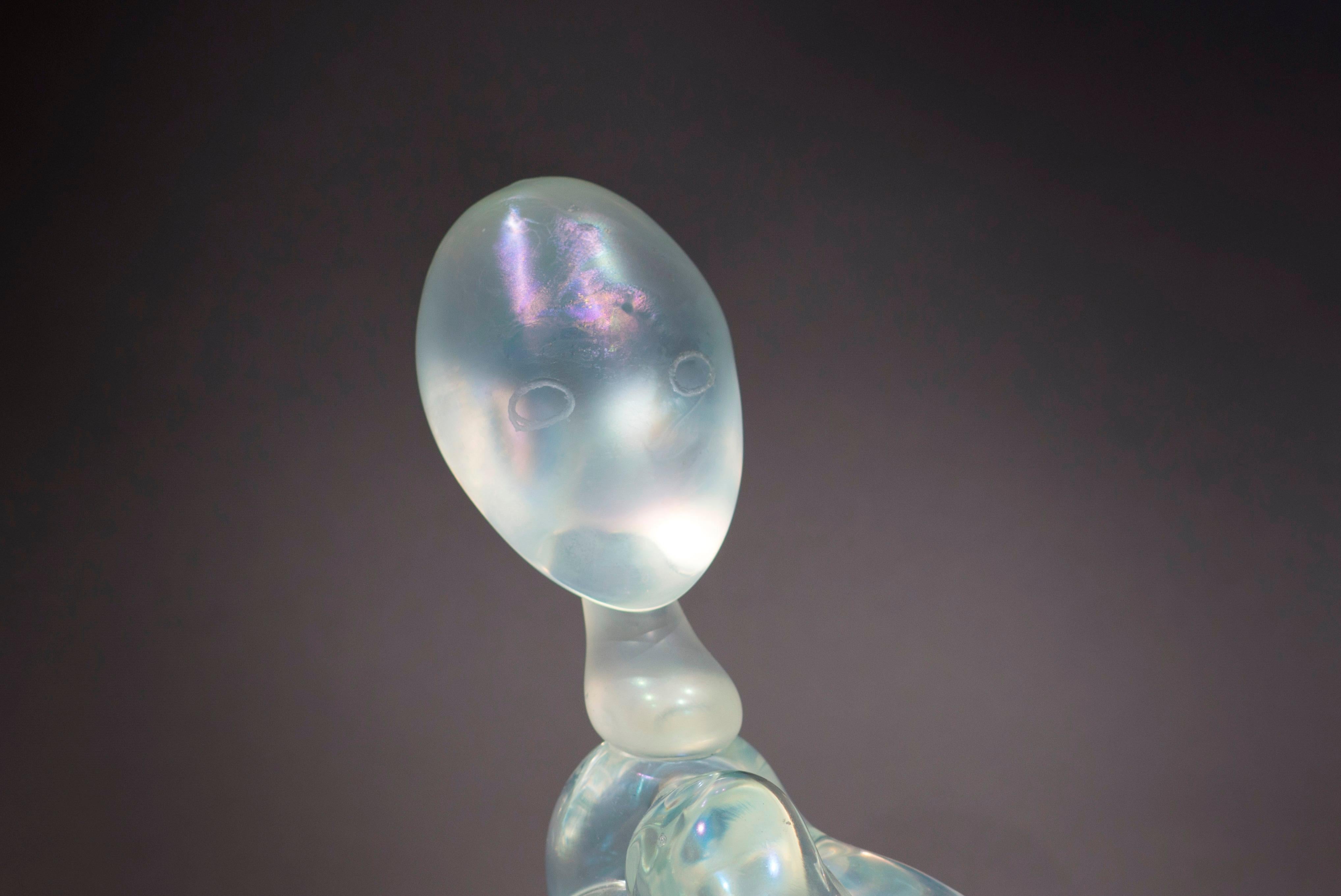 Bubbles - Haude Bernabé, 21. Jahrhundert, Contemporary Murano mundgeblasene Glasskulptur im Angebot 2