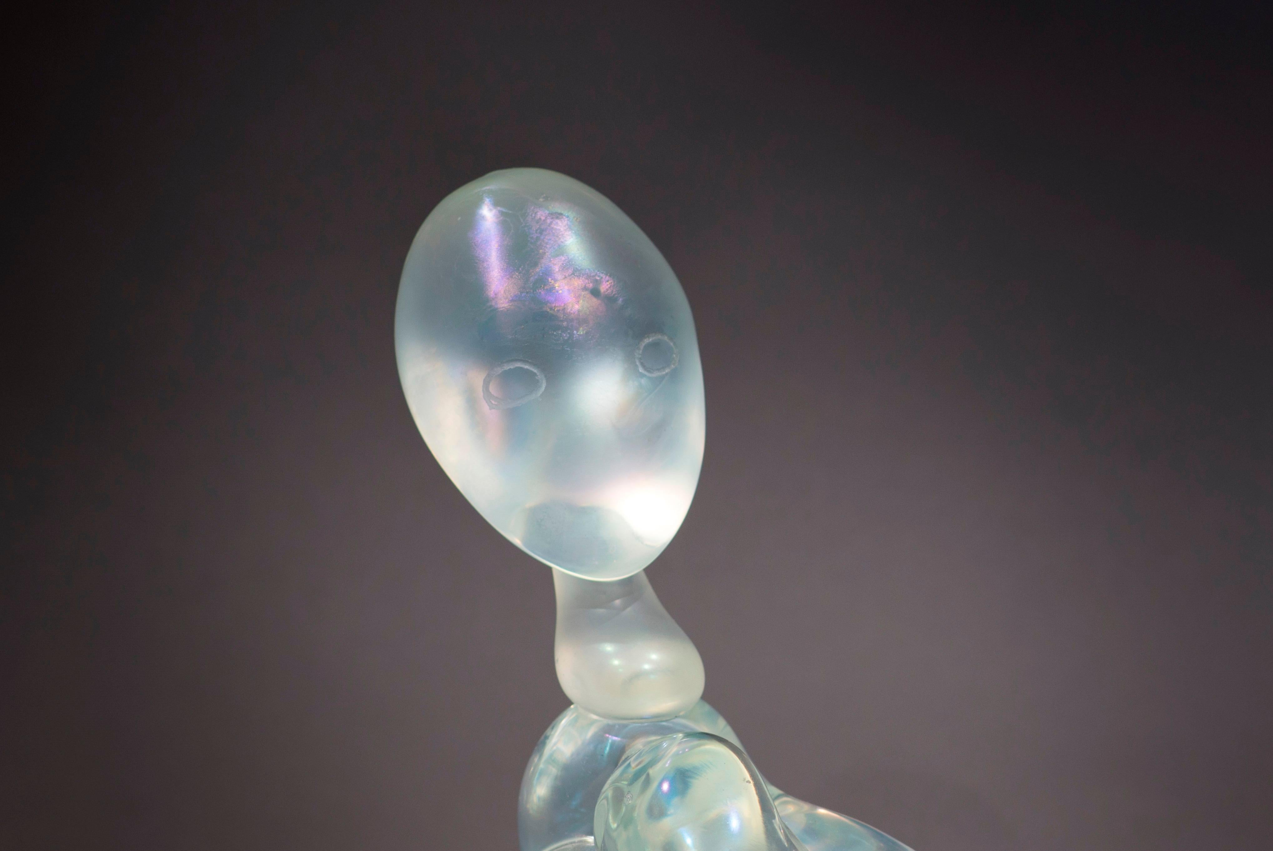 Bulles - Haude Bernabé, 21e siècle, Sculpture contemporaine en verre soufflé de Murano en vente 2