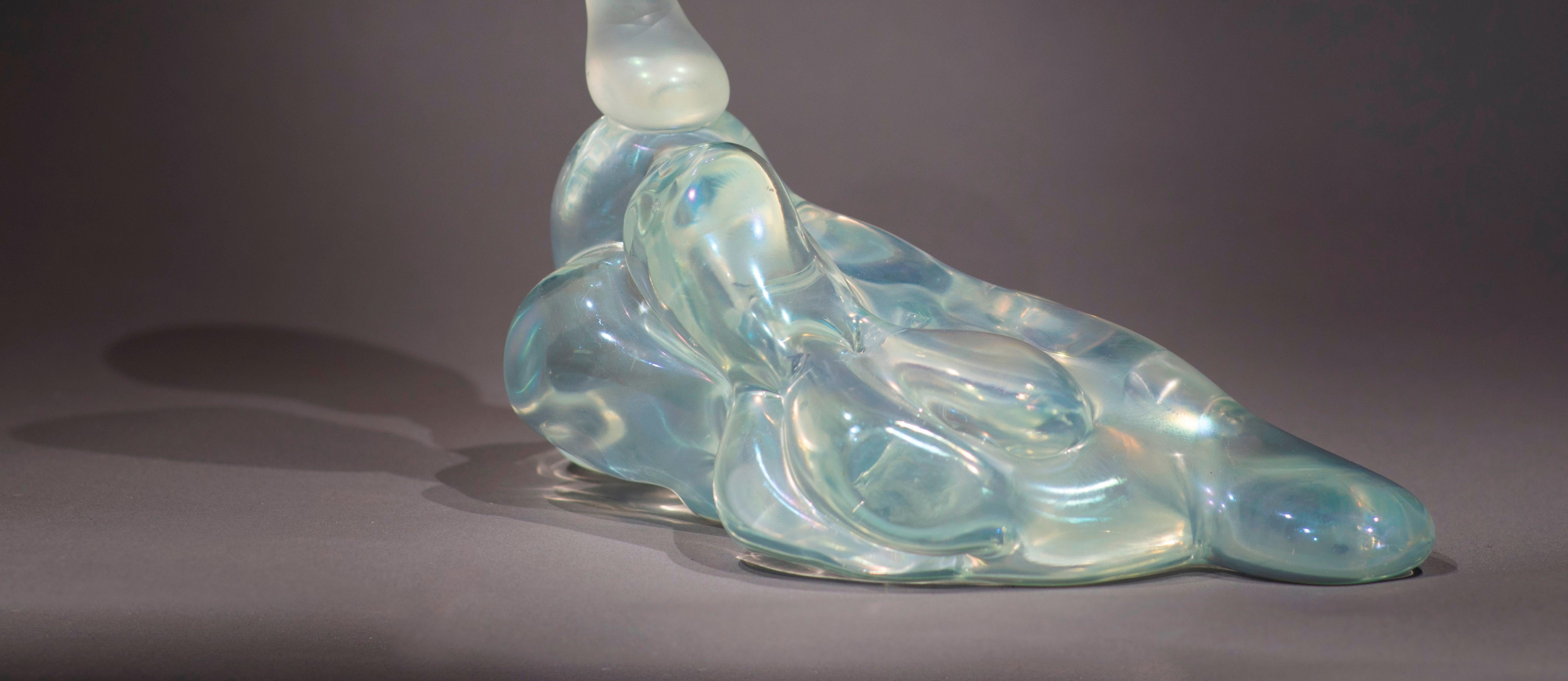 Bubbles - Haude Bernabé, 21st Century, Contemporary Murano blown glass sculpture For Sale 1