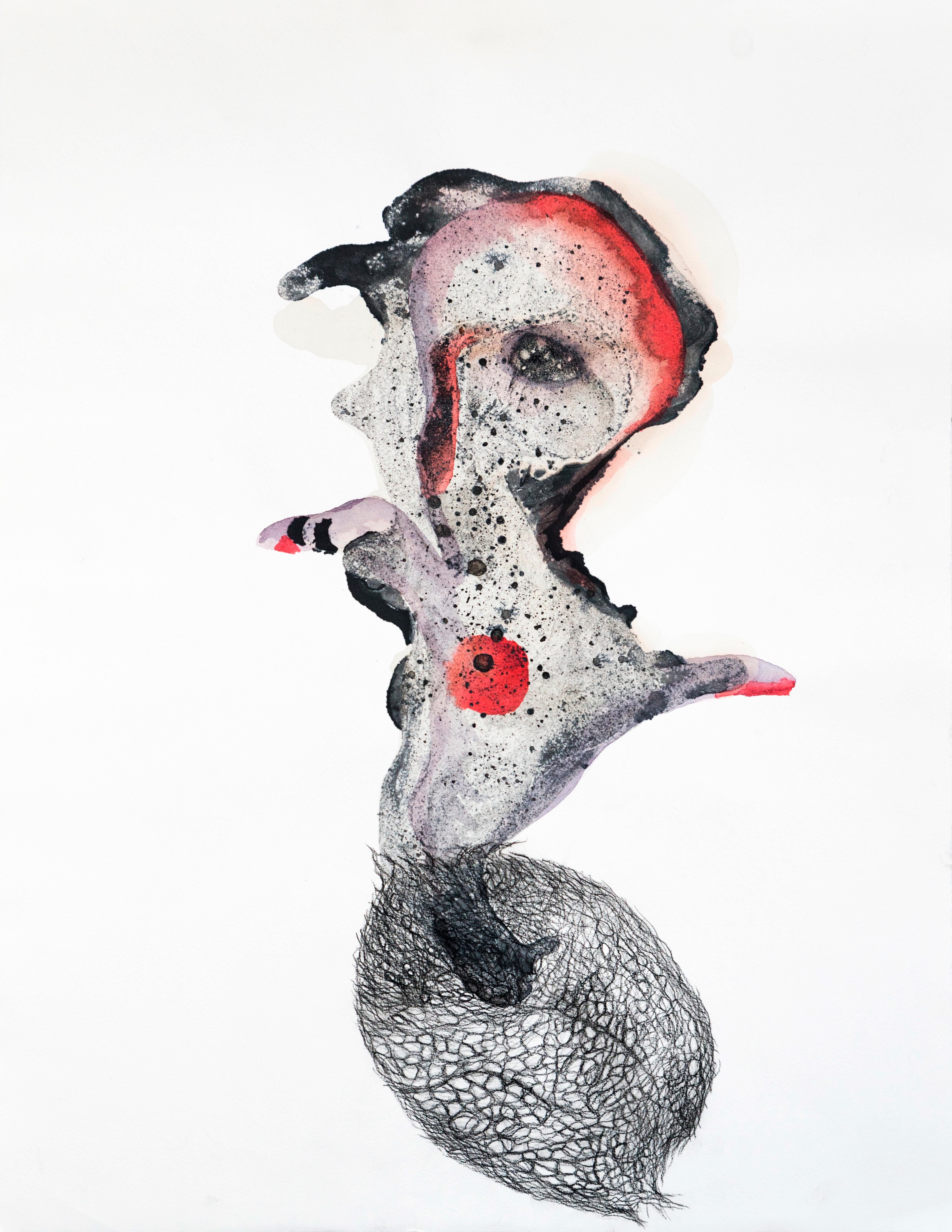 Metamorphosis I - Haude Bernabé, 21st Century, Contemporary Figurative Drawing