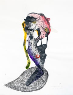Metamorfosi III - Haude Bernabé, 21° secolo, Disegno figurativo contemporaneo