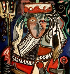 Lady peasant in regalia -Timothy Archer, 21st Century painting, Figurative art