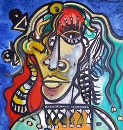 Die Meerjungfrau - Timothy Archer, Gemälde des 21. Jahrhunderts, figürliche Kunst