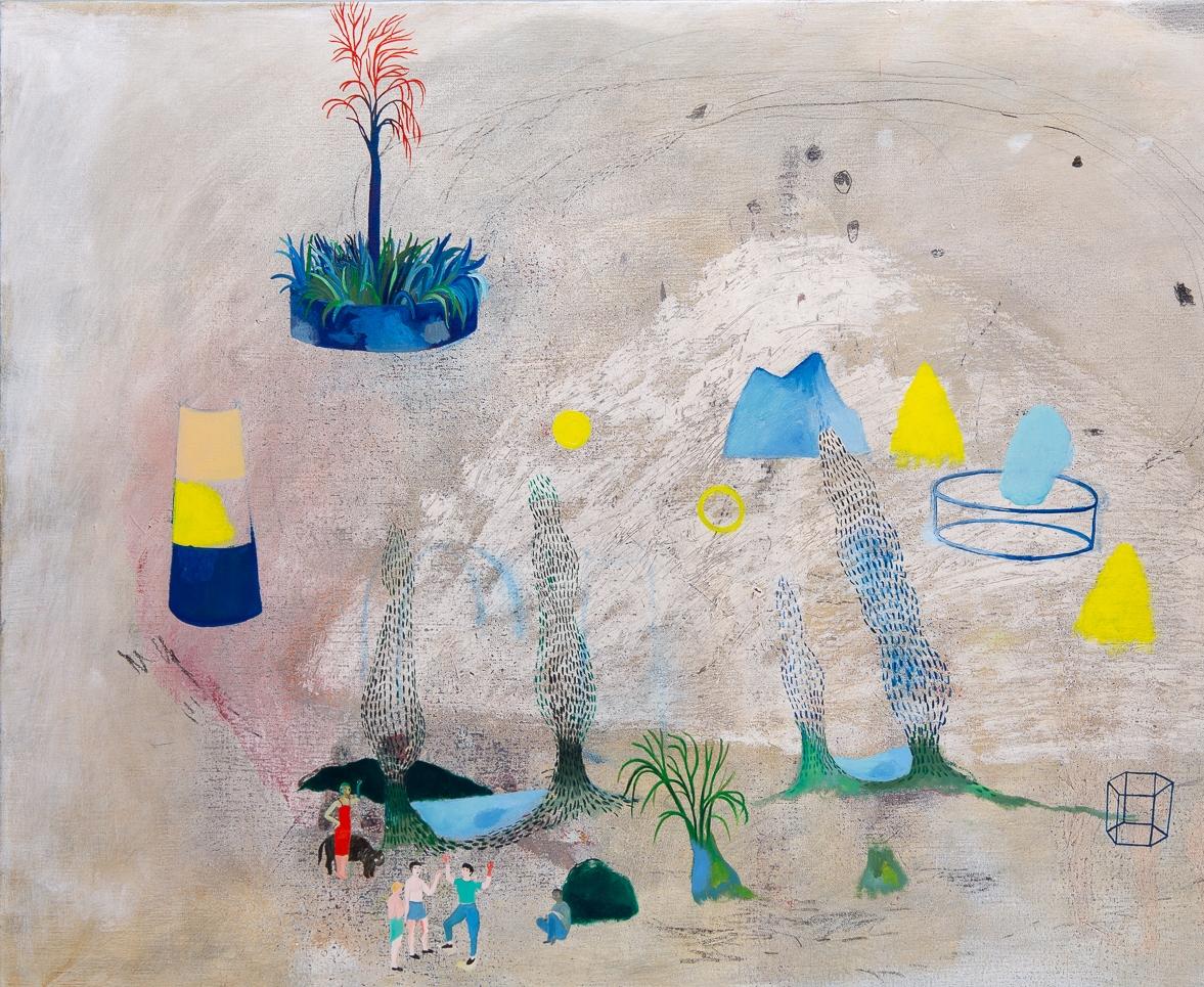 Cambiamento impercettibile #4 - Hélène Duclos, Pittura figurativa contemporanea in vendita 1