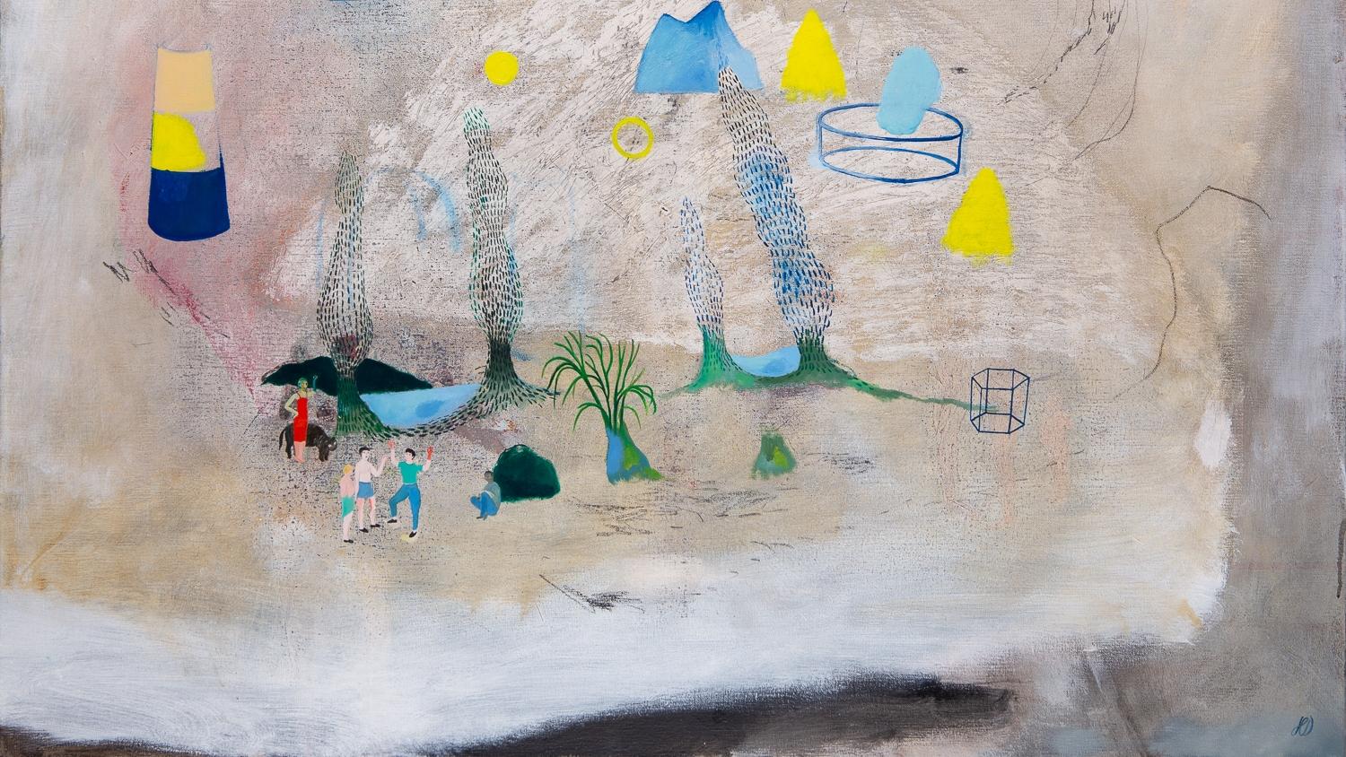 Cambiamento impercettibile #4 - Hélène Duclos, Pittura figurativa contemporanea in vendita 3
