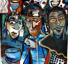 Ubriachi -Timothy Archer, 21° secolo, Pittura contemporanea