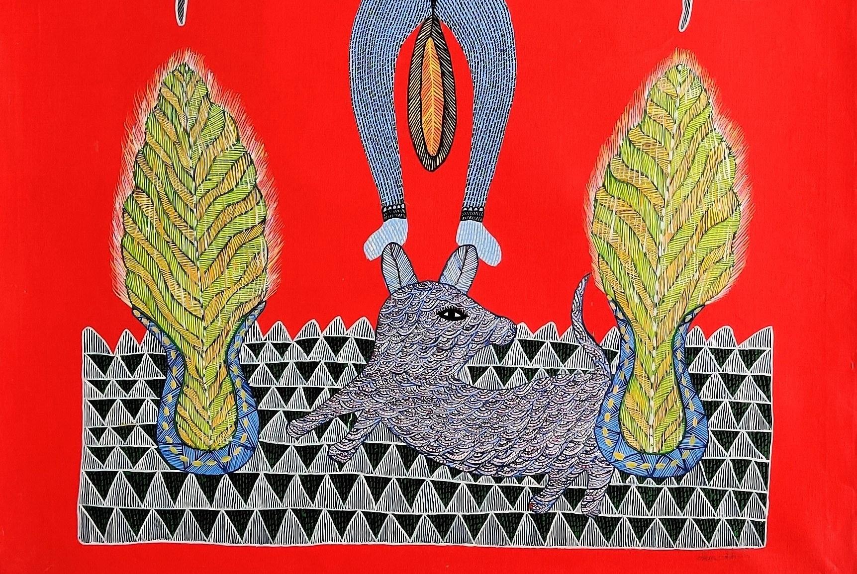 Fulabari Devi - Ram Singh Urveti, 21st Century, Indian contemporary painting 2