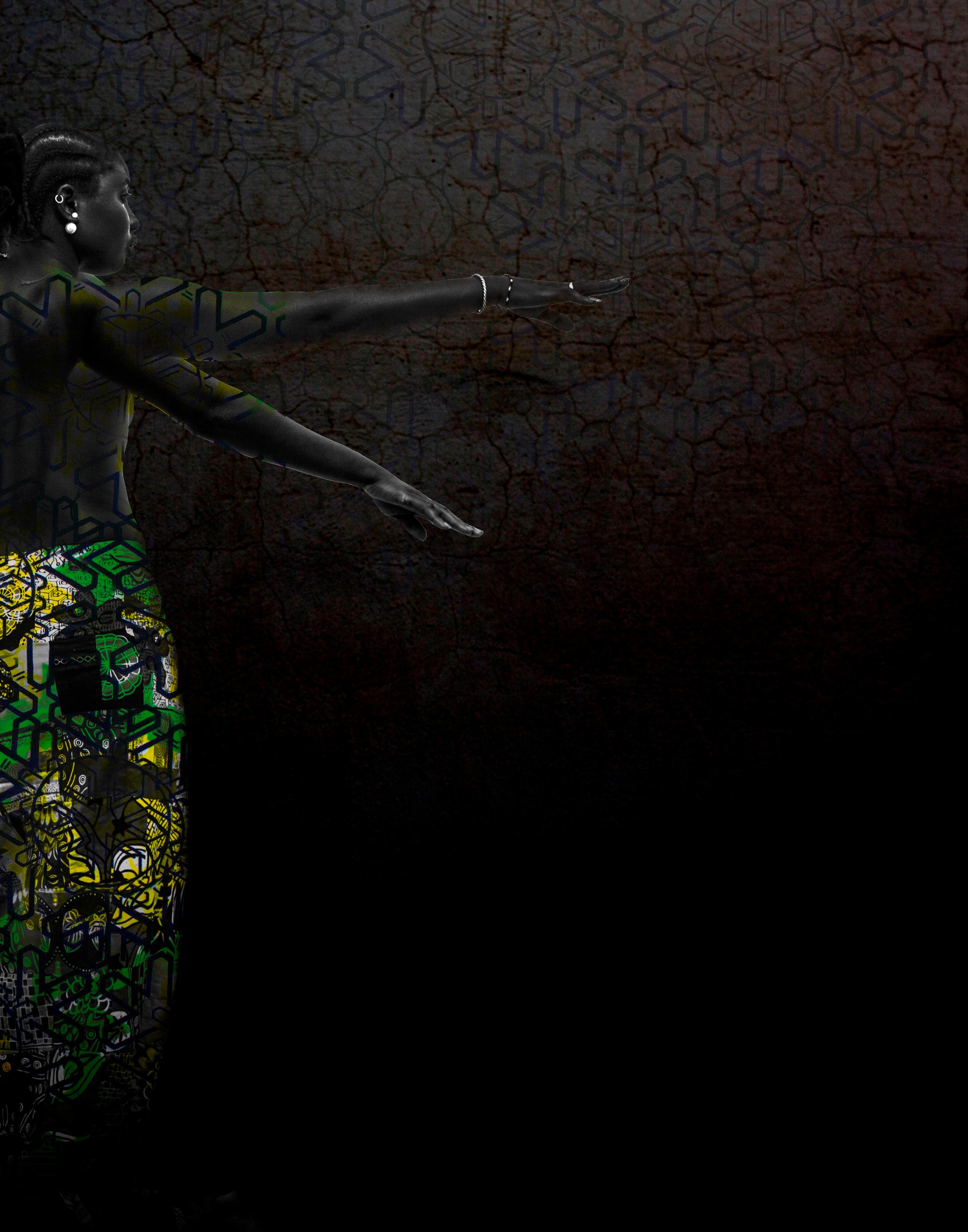 Dédoublement - Françoise Benomar, 21st Cent., African Contemporary Photography For Sale 2