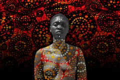 Masque à rebours Françoise Benomar, 21th Cent., African Contemporary Photography