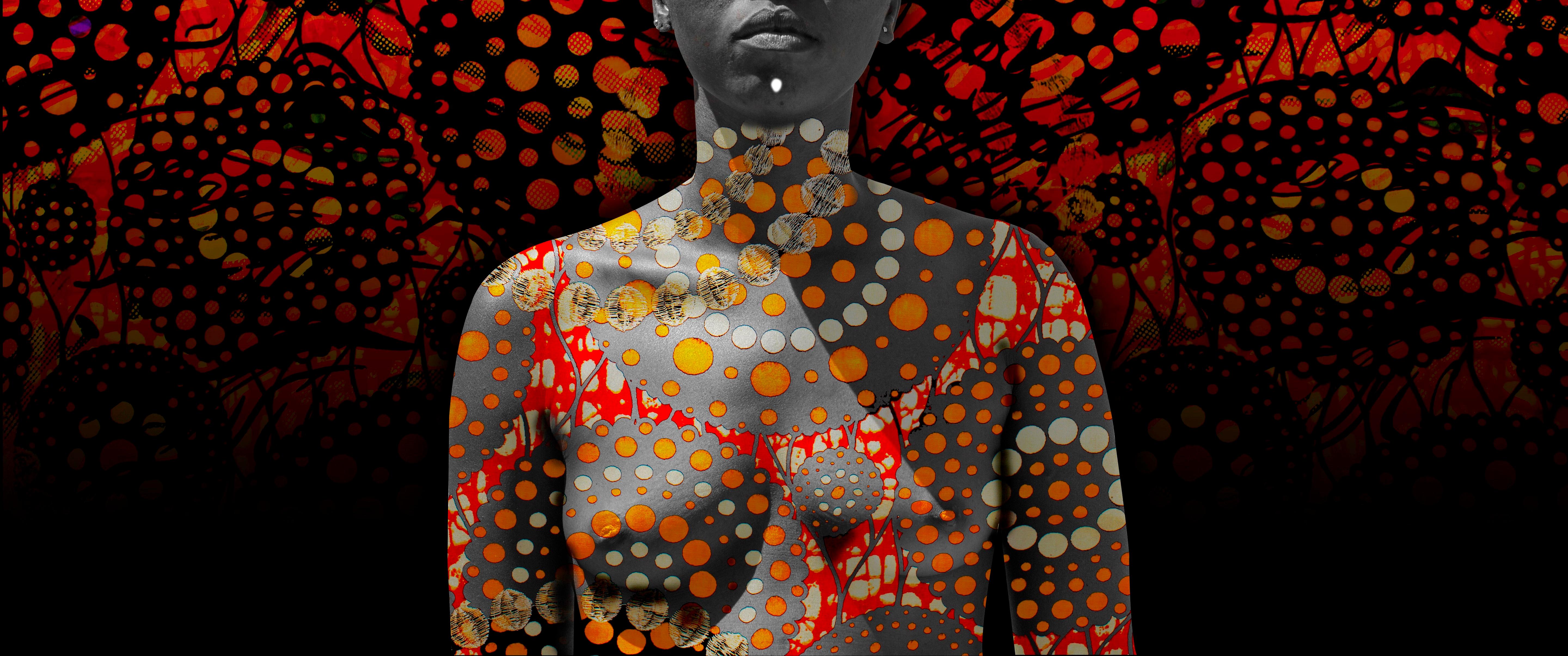 Masque à rebours Françoise Benomar, 21st Cent., African Contemporary Photography For Sale 2