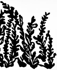 suite blanche et noire, peinture figurative contemporaine du 21e siècle de Caroline Veith