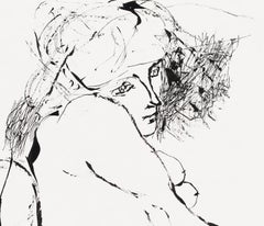 The couple / Disillusion - Lajos Szalay, 20th Century, Figurative drawing