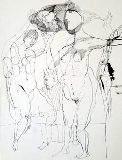 Salome - Lajos Szalay, 20th Century, Figurative drawing