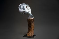 Tracce - Haude Bernabé, 21° secolo, Scultura contemporanea in metallo, figura