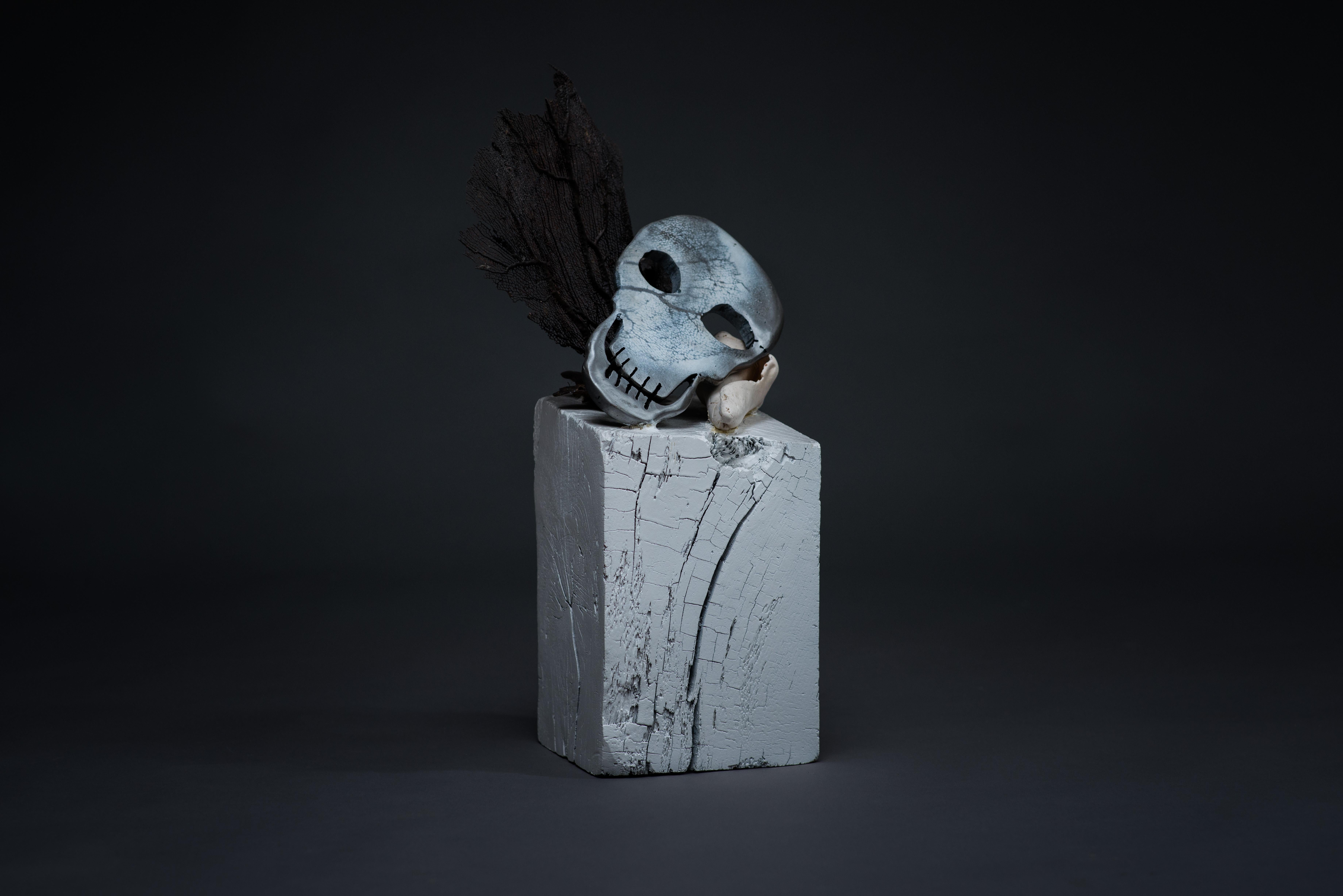 Chroniques - Haude Bernabé, 21e siècle, Sculpture contemporaine en métal, vanité en vente 2