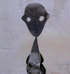 Insomnia - Haude Bernabé, 21st Century, Contemporary metal sculpture, figure