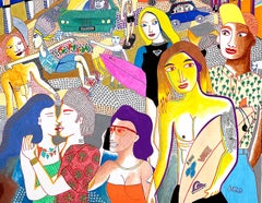 Venice - Julien Calot, 21st Century art, Contemporary figurative painting