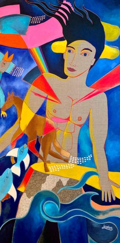 Aura – Julien Calot, 21. Jahrhundert, Zeitgenössische figurative Malerei