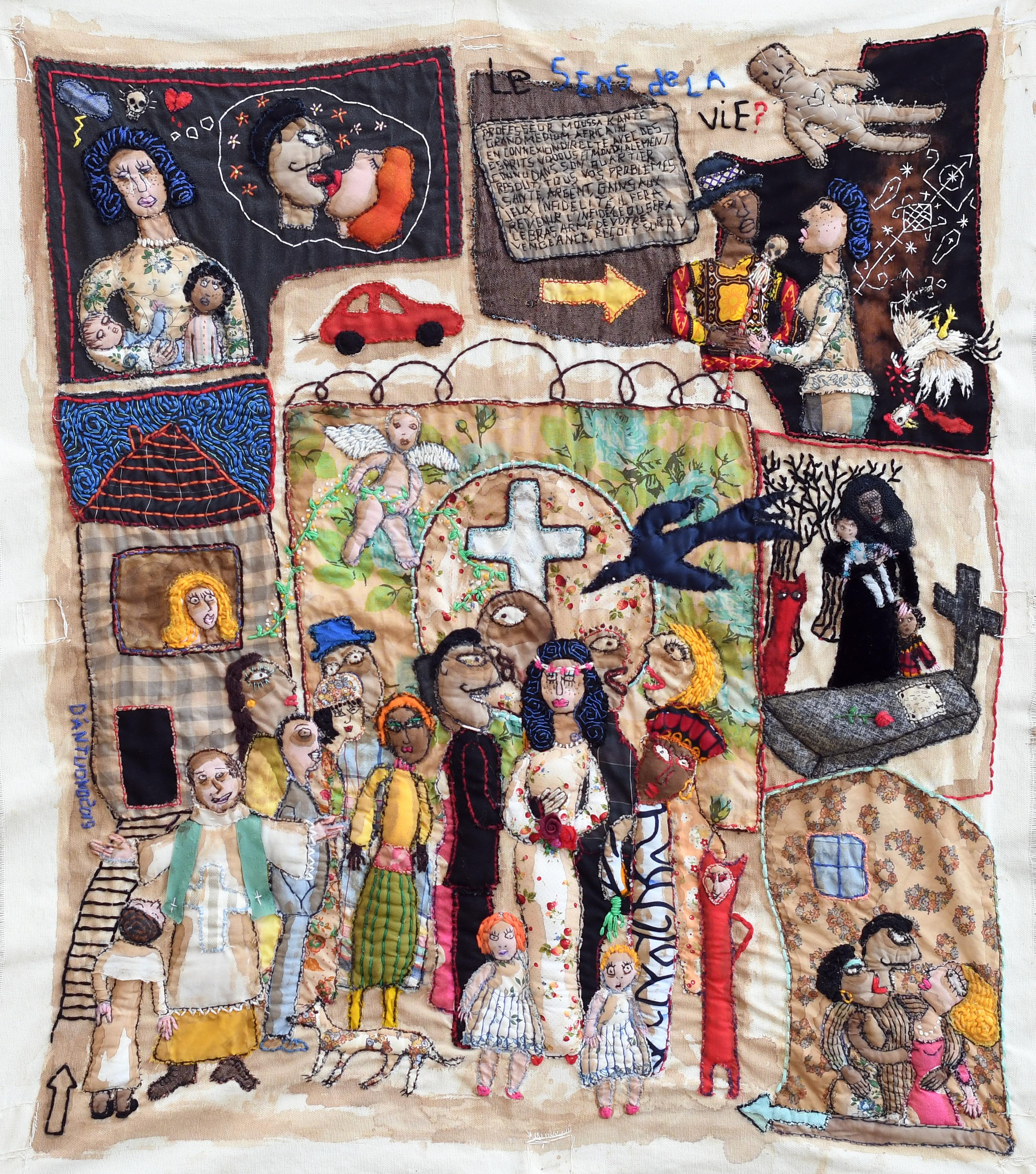 Incantesimo, Barbara d'Antuono, Arte tessile contemporanea del XXI secolo