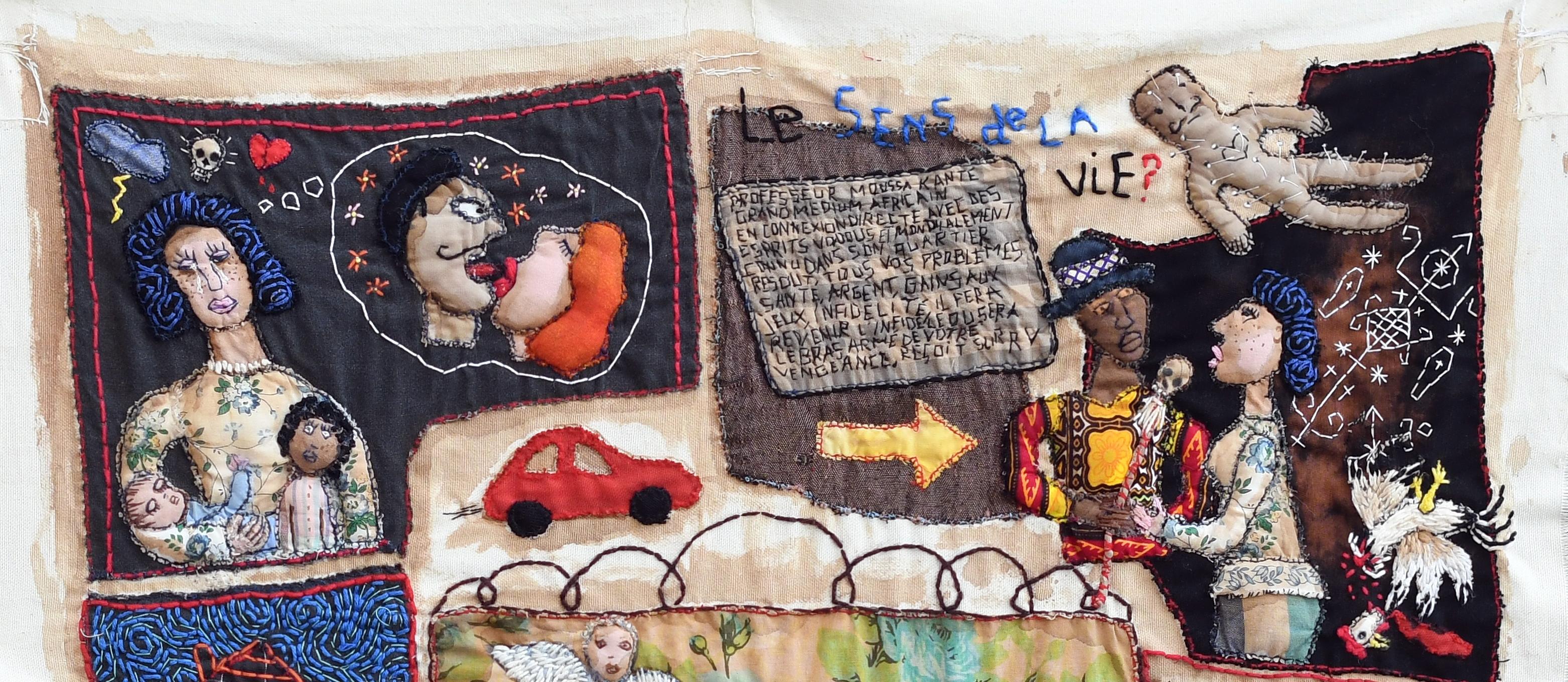 Incantesimo, Barbara d'Antuono, Arte tessile contemporanea del XXI secolo in vendita 2