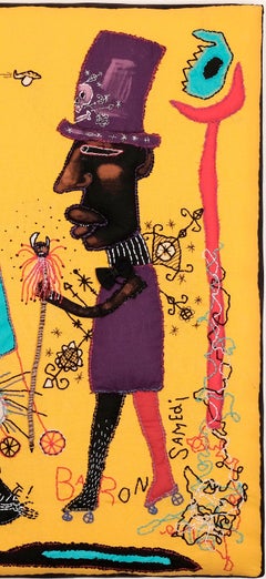 Salute, Barbara d'Antuono, 21st Century Contemporary textile art