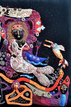 Erzuli, Barbara d' Antuono, 21st Century Contemporary textile art